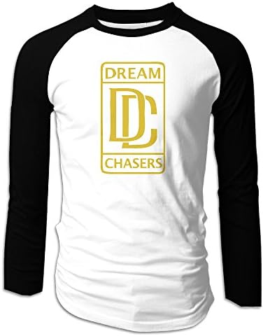 Men's Long Sleeve Baseball Tee Shirts Cotton Dream Chasers Mmg Meek Mill
