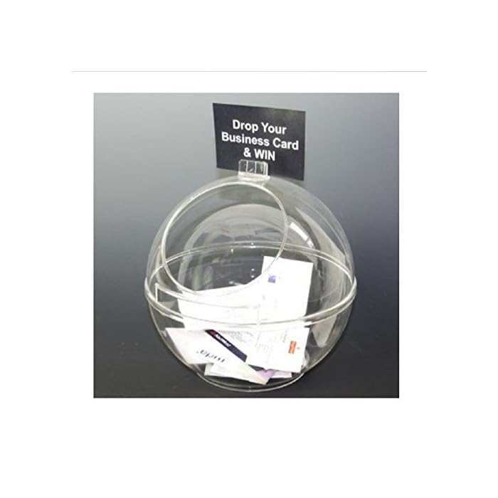 Buy Clear Acrylic Desk Top Business Card Bowl. Perfect for Displaying