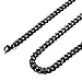 jonline24h Mens Stainless Steel Necklace Chain 18-30inches, Black, 6.5mm(28)