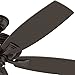 Hunter Fan Company, 53347, 52 inch Rainsford Premier Bronze Indoor/Outdoor Ceiling Fan and Pull Chain