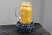 Original Candle Warmer Marble Design - Electric 2-in-1 Fragrance Air Freshener - 2 Piece Ceramic Melt Tart Wax Cube Melter - Eliminate Odors (Blue)