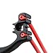 Toparchery Hunting Catapult Fishing Slingshot Kit with Shooting Rest, High Velocity Fishing Slingbow Set