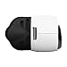 Uniify Verge Lite VR Headset UV004: 3D Virtual Reality Headset Glasses for iPhone 6/Plus, Galaxy S7, Note 6 Compatible with Google Cardboard and Daydream, White