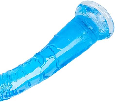 Adult viberate toysErotic Soft Crystal Jelly R-ealistic Suction Cup Strap On P-Enis Pegging Strapon Harness A-nal Adult Sex Toys for Woman Harness B,Blue