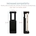 Fotopro Cell Phone Tripod Mount Adapter Holder for iPhone/Samsung Galaxy/Nexus and More Cell Phones Use on Tripod, Monopod, Selfie Stick, Tabletop Tripod Stand and More