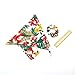 6Pcs Floral Print Hair Scrunchies Satin Elastic Hair Bands Hair Scarf Bohemian Style Ponytail Holder Ties Vintage Hair Accessories for Women Girls