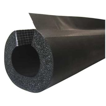 3-1/2" x 6 ft. Elastomeric Pipe Insulation, 1/2" Wall: Amazon.com