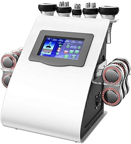 Upgrade Multifunction Ultrasonic Fat Burner, Ultrasonic Cavitation Machine Weight Loss 40K RF Instrument Anti-Wrinkle Beauty Equipment