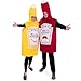 Ketchup and Mustard Couple's Halloween Costume | Funny Food