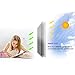 Coavas Solar Film One Way Mirror Film Non Adhesive Static Cling Heat Control Sun Blocking Glare Reduction Anti UV Window Tint Removable for Home and Office, 17.7