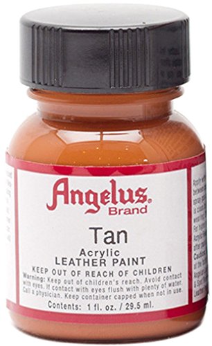 Angelus Brand Acrylic Leather Paint Water Resistant 1 oz - Select Your Color (#29 Tan)