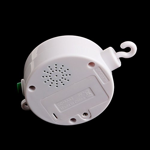 Fang sky 35 Songs Rotary Baby Mobile Crib Bed Toy Music Box Movement Bell Nursery New - Thumbnail 6