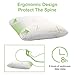 EARTH MIRACLE Memory Foam Pillow (Latex Pillow, Standard)