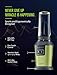 Willsence Blender Smoothie Blender 700 Watts Intelligent Nutri-iQ System, 6 Stainless Steel Blades, Juicer Maker And Ice Crusher,2 x 20 oz Travel Sport Cups