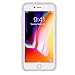 Speck Products Compatible Phone Case for Apple iPhone 8 Plus/iPhone 7 Plus/iPhone 6S Plus, Presidio Clear + Glitter Case, Geode Purple with Gold Glitter/Geode Purple