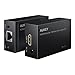 AUKEY HDMI Extender over Ethernet Cable Supports 1080p and 3D up to 196ft for HDTVs, Projectors, Computers and More