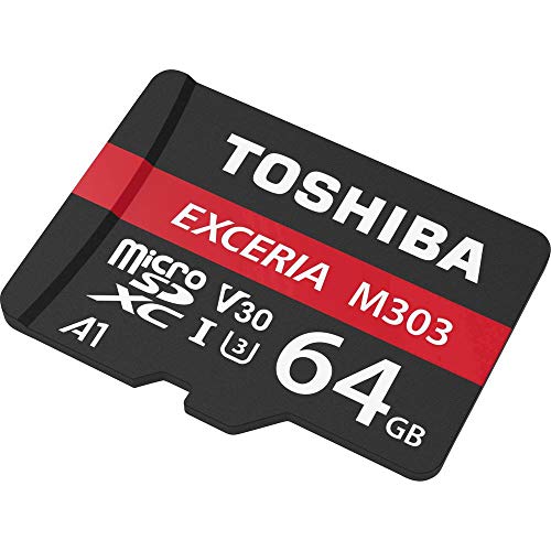 Toshiba M303-Speicherkarte microSDXC 64 GB, 98 MB/s, Klasse 10, UHS-I, U3, V30, A1, Adapter enthalten – Bild 4