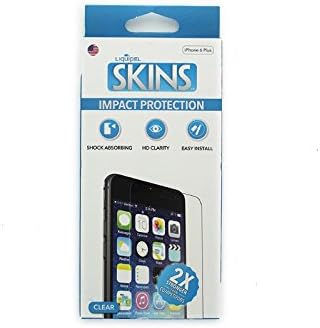 Liquipel SKINS HD Clarity Screen Protector for Apple iPhone 6 Plus 6S Plus