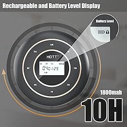 HOTT C105 Portable CD Player with HiFi Bluetooth