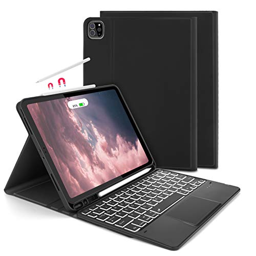Jelly Comb Bluetooth Keyboard Case with Trackpad for The New iPad Air