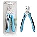BENCMATE Dog Nail Clippers, Professional Pet Nail Clippers with Safety Guard to Avoid Over-Cutting Nails Durable Razor Sharp Blades Dog Nail Trimmer with Nail File