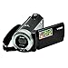 GordVE SJB05 Mini DV C8 16MP High Definition Digital Video Camcorder DVR 2.7'' TFT LCD 16x Zoom Hd Video Recorder Camera 1280 x 720p Digital Video Camcorder(Black)