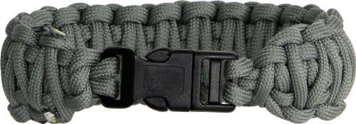 Knotty Boys 104 9" Diameter Large Foliage Green Fat Boy Style Survival Bracelet with Hand Tied Nylon Cord Construction