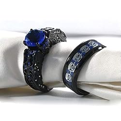 Ringskull 2 Skull Rings His and Hers Couple Rings