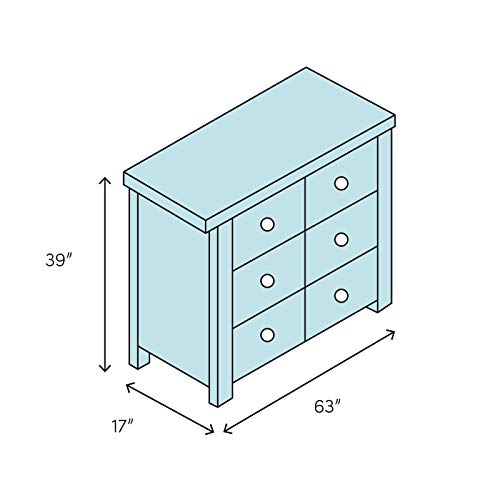 Quast 9 Drawer Double Dresser, Assembled, Adult Assembly Required No