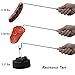 KAMaster Food Flipper Turner Hooks Stainless Steel BBQ Meat Hook Cooking Barbecue Turners Hooks Grill Accessories for BBQ Steak,Tri-Tips,Patties Sausages Ribs Chicken Breast Roasts