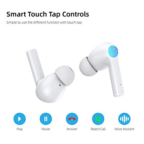 Wireless Headphones, GAMURRY Bluetooth 5.0 Wireless Earbuds with Fidelity  Sound,Smart Touch Control, IP67 Waterproof… - Techaiapp.com/shop-it
