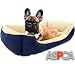 ASPCA Microtech Dog Bed, for Small to Medium Pets, Blue
