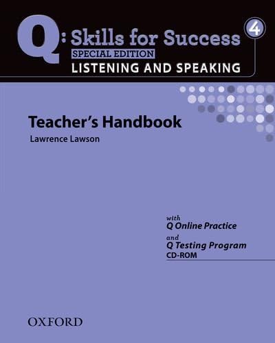 Q: Skills for Success, Listening and Speaking (Special Edition), Teacher's Handbook