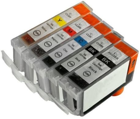 5-Pack of Non-OEM CANON Printer Ink Cartridges with chip PGI-5 CLI-8 Bk,C,M,Y For printer ip4200/3300/3500/4300/4500/5200/5200R/5300
