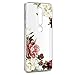 Booceicd for Nokia 6.1 Case, for Nokia 6 2018 Case with Flowers, Shockproof Clear Floral Pattern Soft Flexible TPU Back Slim Case Cover for Nokia 6.1 2018 Blossom Flower
