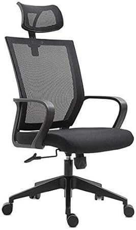 DFKDGL Stuhlgitter Drehbarer Bürostuhl mit hoher Rückenlehne