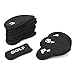 HDE Golf Club Headcovers for Irons Neoprene Slip On Head Cover Sleeves (Black)