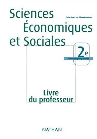 Sciences économiques et sociales, 2e
