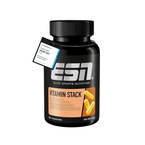 Brandheißer Deal! Dein Portemonnaie freut sich: 14,89€ für ESN Vitamin Stack, Multivitamin.... Solange verfügbar!