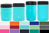Simple Modern Rover - 12oz Rover Food Jar - Kids Vacuum Insulated Thermos 18/8 Stainless Steel Leak Proof Hydro Lunch Box Baby Food Storage Container Flask - Caribbean