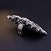 Douqu Fashion Rhinestones Crystal Shoe Clips Wedding Party Shoe Buckle Accessories Shoes Decoration for Women-2Pcs (Black)