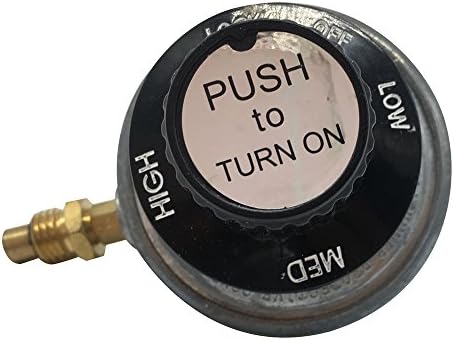 Zljiont Propane Control Valve and Regulator with a 1"-20 Female Throwaway Cylinder Thread Inlet and an Orifice Outlet