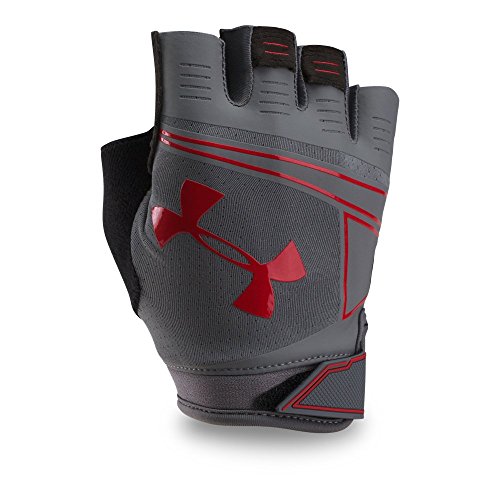 Under armor men s coolswitch flux training gloves, grap…
