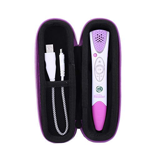 Aenllosi Hard Storage Case for Leapfrog LeapReader Reading and Writing System (Pink)