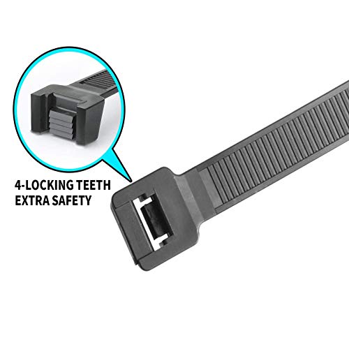 Long Heavy Duty Zip Ties 22 inch with 120 Pounds Tensile Strength