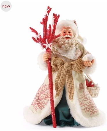 Possible Dreams by The Sea Coral Christmas Santa Figurine 4050055D