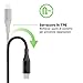 Belkin MIXIT DuraTek Lightning to USB Cable - MFi-Certified iPhone Charging Cable for iPhone XS, XS Max, XR, X, 8/8 Plus and more (4ft/1.2m), Black (F8J207BT04-BLK)