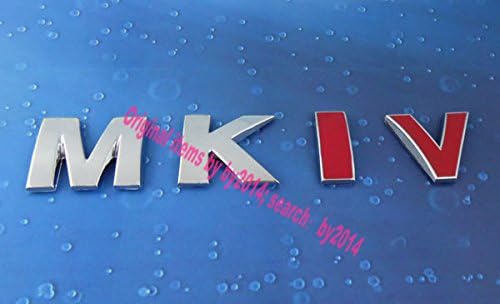 Auto car MKIV for Golf Bora Jetta MK4 Rear Trunk Emblem Badge Sticker