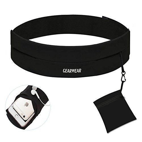 Running fitness belt waist bag expandable travel money belt for i…