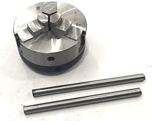 Diameter 50 mm 3 Jaws Self Centering Small Chuck for Rotary Table M12 x 1 Thread